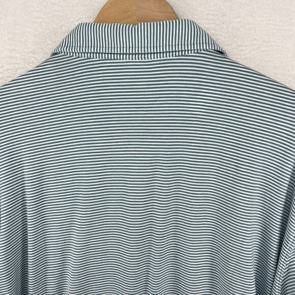 BEDFORD GOLF TENNIS CLUB Shirt Mens 2XL HOLDERNESS BOURNE Golf Polo Striped Gray - Picture 9 of 14